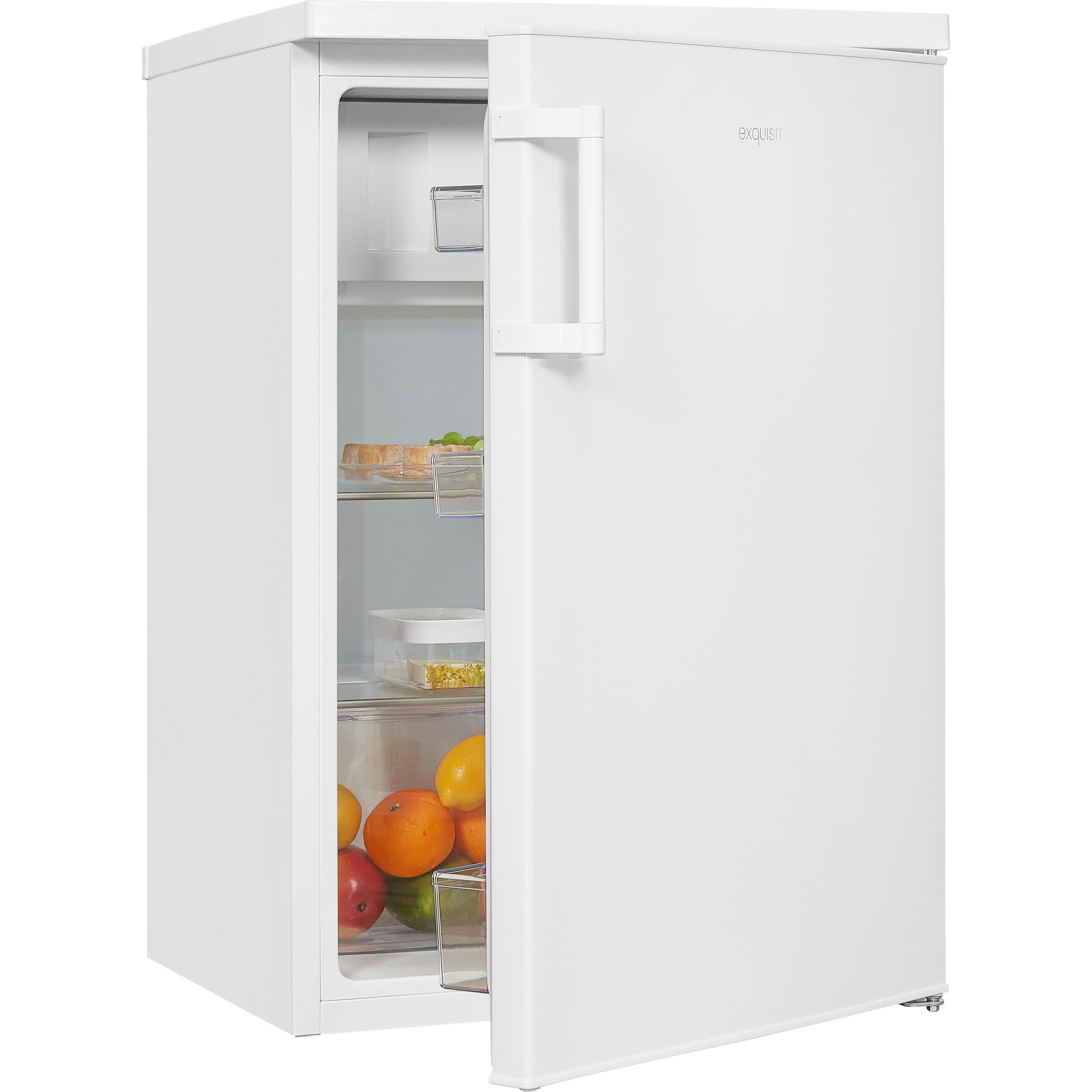 Thumbnail - Exquisit Exqu K?hlschr KS164H010E E wh 810240304, Kühlschrank Freistehend, Weiss