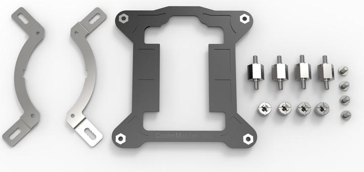 Cooler Master Processork??ler-holdes??t 1-pack Sort S??lv