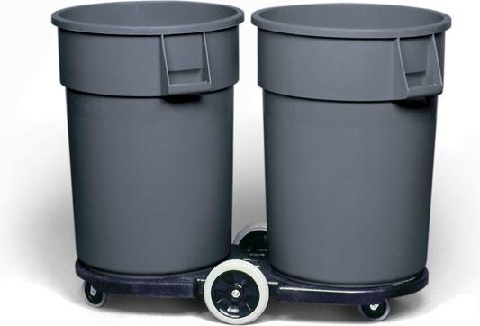 Produktbild kaiserkraft Fahrgestell für Rundtonne (90.70 kg)