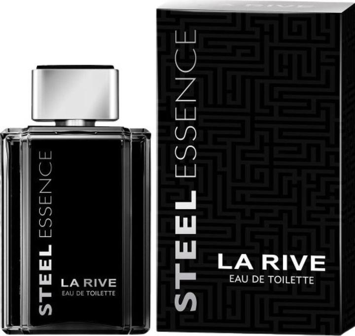 Actual product image La Rive Steel Essence by Eau de Toilette Spray 100 ml (Eau de toilette, 100 ml)