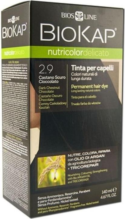 Bio Partner NUTRICOLOR DELICATO - Hair color - 4.00 Natural brown 140 ml (4.00 Natural brown)