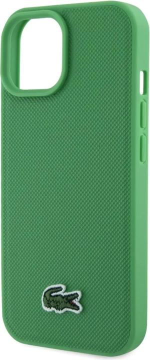 Produktbild Lacoste LCHMP15SPVCN iPhone 15 6.1" zielony/green hardcase Iconic Petit Pique MagSafe (Apple iPhone 15)