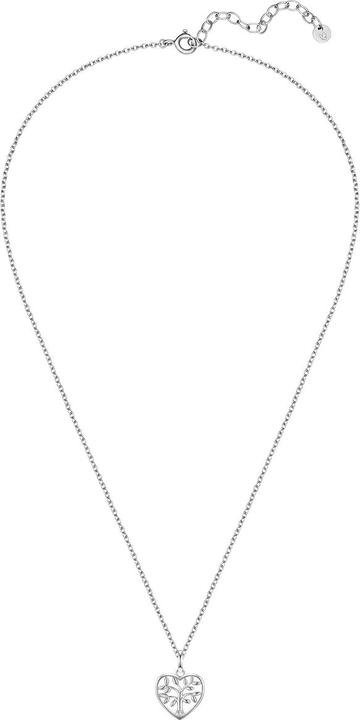 Produktbild Glanzstücke München Damen Lebensbaum Sterling Silber Lab Grown Diamond Silber 40,0 cm Basiskette + 5,0 cm Verlängerung - (Sterling Silber, 40 - 45 cm)