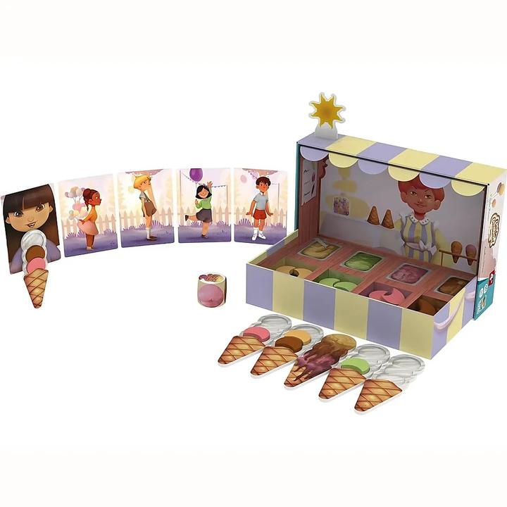 Actual product image Carla Caramel Dice Game (German, 1 - 6 Players)