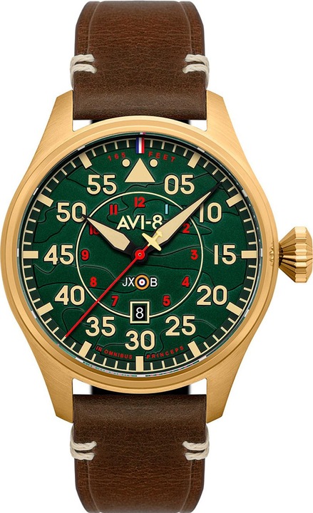 Produktbild AVI-8 AV-4097-04 Pilot Hawker Hurricane Automatik 46mm 5ATM