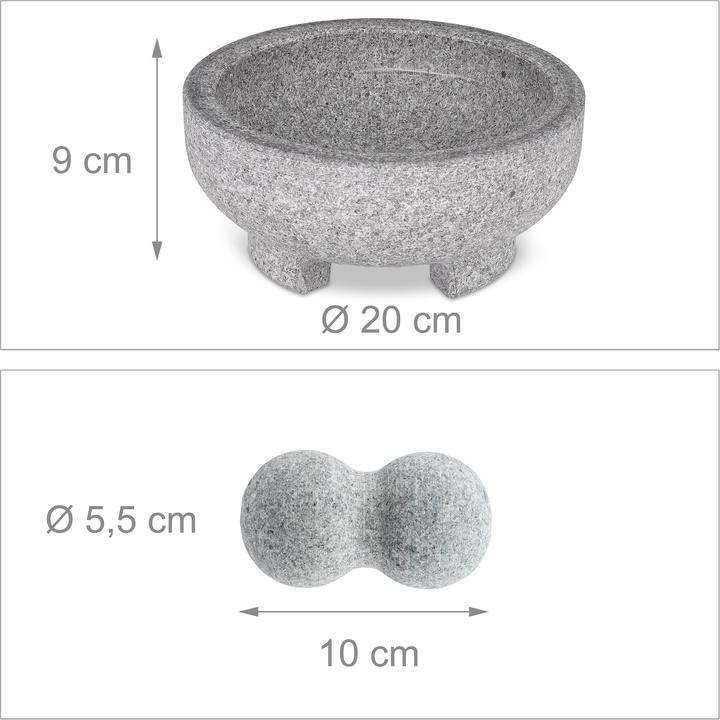 Produktbild Relaxdays Mörser