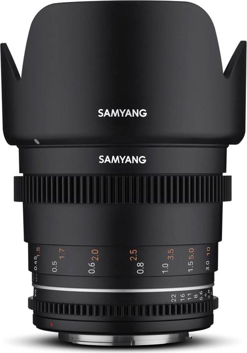 Produktbild Samyang MF 50mm T1,5 VDSLR MK2 Canon RF (Canon RF, Vollformat, APS-C / DX, Micro Four Thirds)