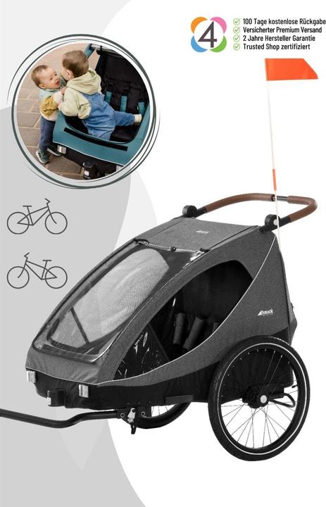 Actual product image Hauck Dryk Duo Melange Grey