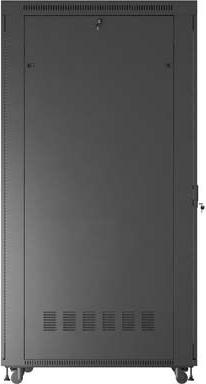 Actual product image Lanberg 19" 47U 800x1200 freist. LCD perfor.Tür (FlatPack)sw (Speditionsversand) (47 RU, 19 inch rack)