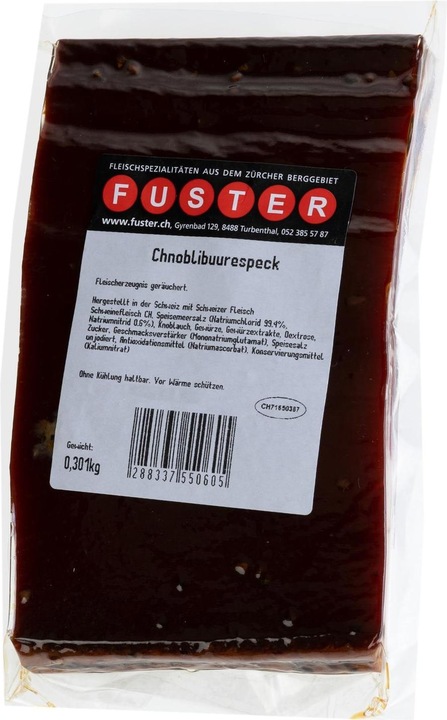 Produktbild Fuster Bauernspeck mit Knoblauch 300 g (300 g)