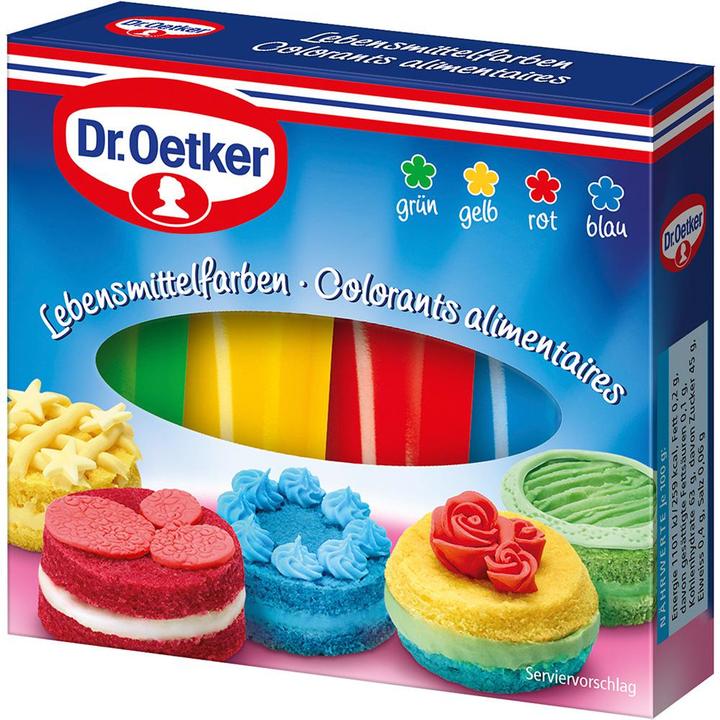 Produktbild Dr. Oetker Lebensmittelfarben