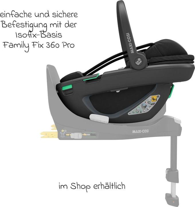 Produktbild Maxi-Cosi Entwickelt für mehr Nähe zwischen Eltern und Kind (Babyschale, ECE R129/i-Size Norm)