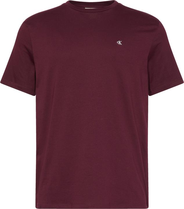 Actual product image Calvin Klein Jeans Ss Smooth Cttn Solid Crewnk Tee (L)