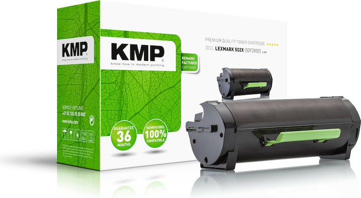 Actual product image KMP Toner replaces 502X (50F2X00) (FC)