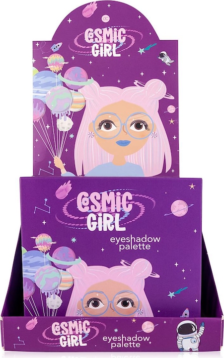 Produktbild Accentra Lidschattenpalette COSMIC GIRL mit 9 Farben, je 0.6g, VE 10 im Display (COSMIC GIRL)