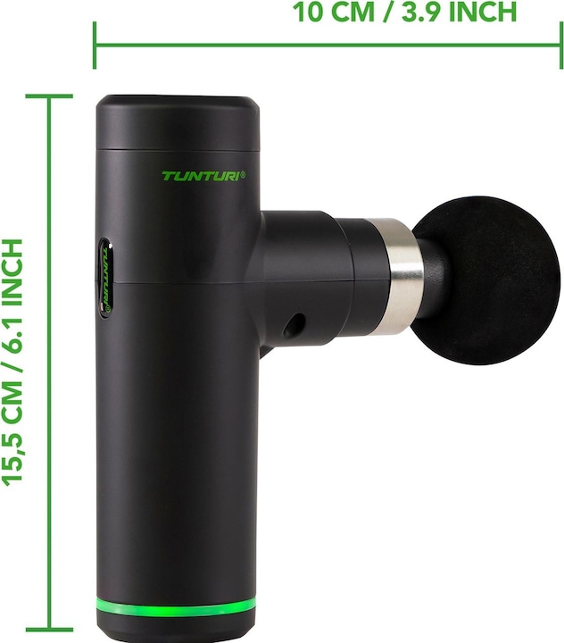 Actual product image Tunturi Mini Massage Gun Pistole MG30