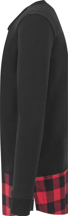 Produktbild Urban Classics Long Flanell Bottom Open Edge Crewneck (L)