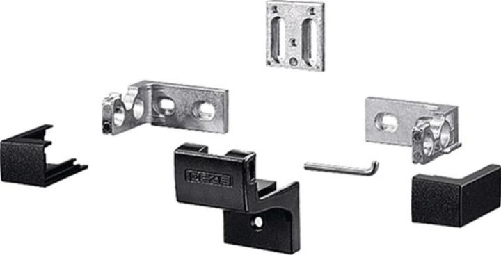 Geze Konsolensatz A schwarz für 147060Slimchain Rahmenmontage