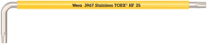 Productafbeelding Wera 3967 SXL HF TORX® haakse moersleutel Veelkleurig met vasthoudfunctie, lang, roestvrij staal