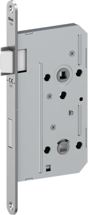 Actual product image Glutz Mortice lock heavy 1106 Round faceplate