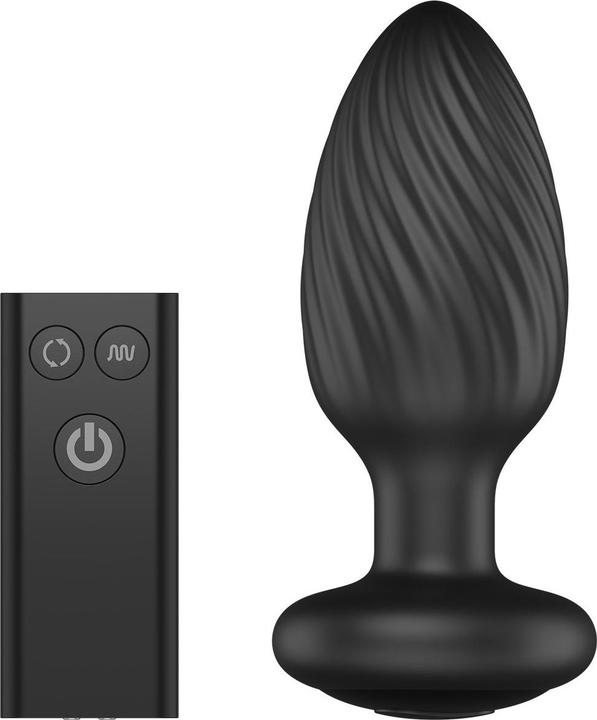 Produktbild Nexus Tornado Remote Control Rotating Butt Plug Black