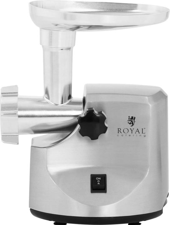 Produktbild Royal Catering Fleischwolf elektrisch Fleischmaschine Hackfleisch Reverse Funktion 2000 W
