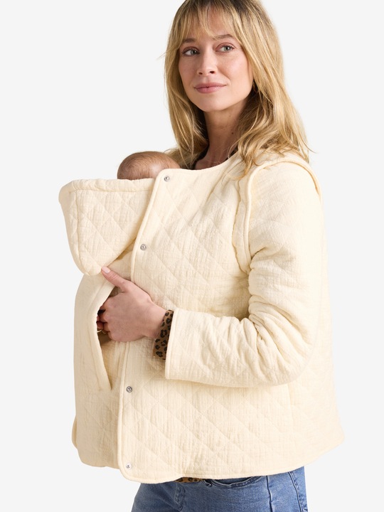 Image du produit Envie de Fraise Gesteppte Tragejacke aus Musselin mit Recycling-Polyester (44)