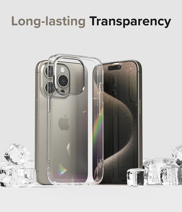 Produktbild Ringke iPhone 15 Pro Max Case Slim Clear (Apple iPhone 15 Pro Max)