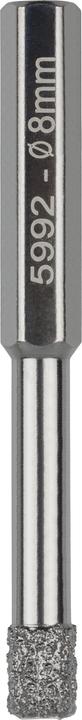Actual product image wolfcraft wolfcraft 1 Diamant-Bohrer S=6-kt. ø8mm (8 mm)
