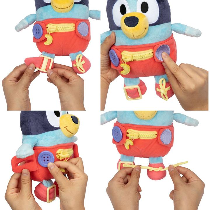 Actual product image Bluey - baby teddy with diaper, 25 cm (90334) (30 cm)