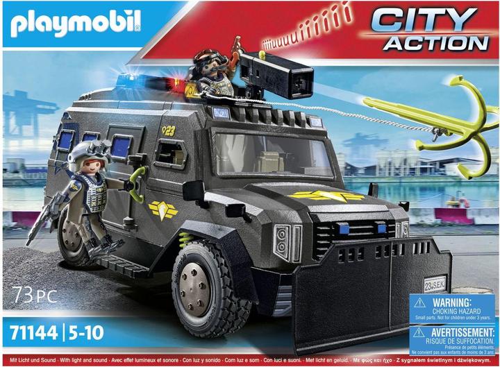 Productafbeelding Playmobil SWAT terreinwagen (71144, Playmobil Stad Actie)