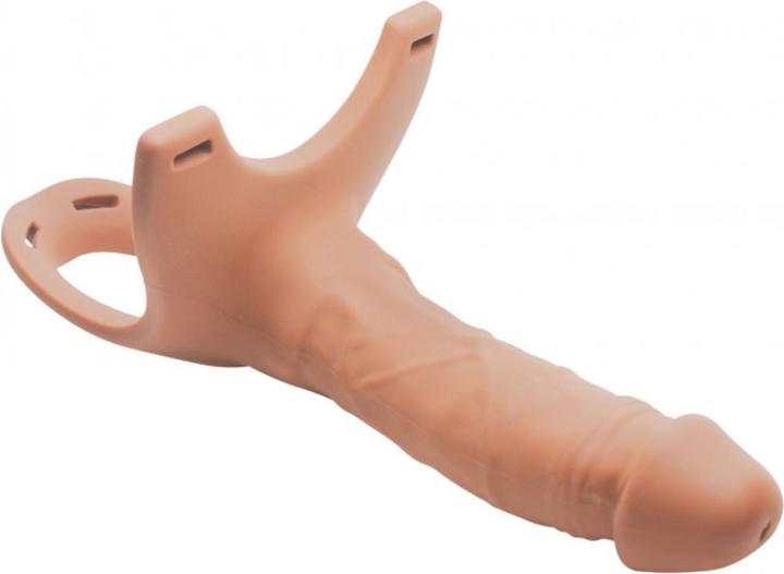 Produktbild Bijoux Indiscrets Hohler StrapOnSilikondildo mit Gurtzeug