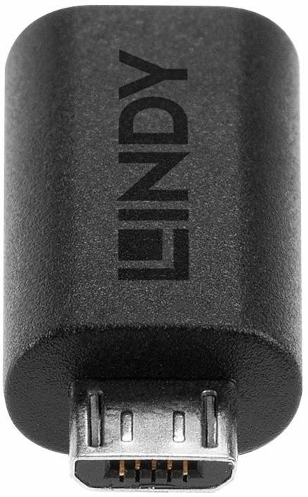 Actual product image Lindy USB C - USB Micro-B (USB 2.0)
