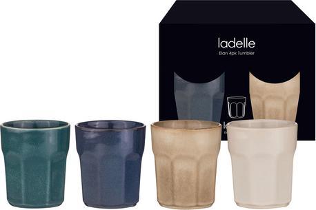 Actual product image Ladelle ELAN mug assorted Set4 (4x)