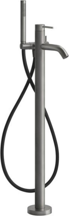 Matt brushed stainless steel