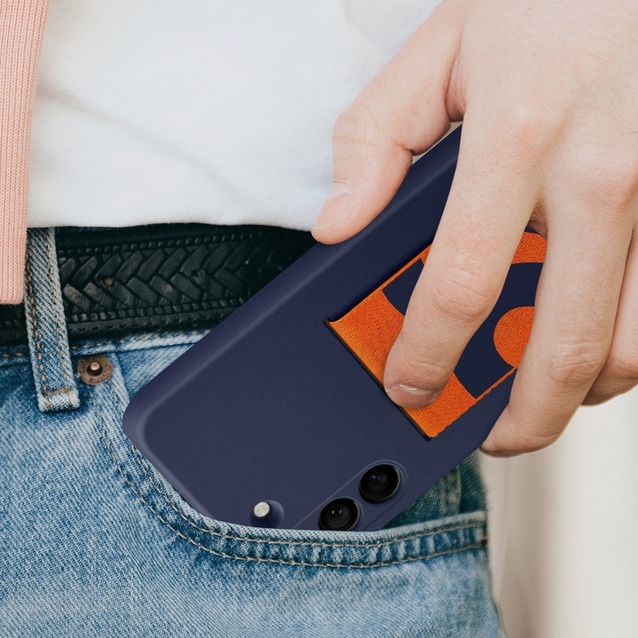 Actual product image Samsung Silicone cover with loop (Samsung Galaxy S22+)