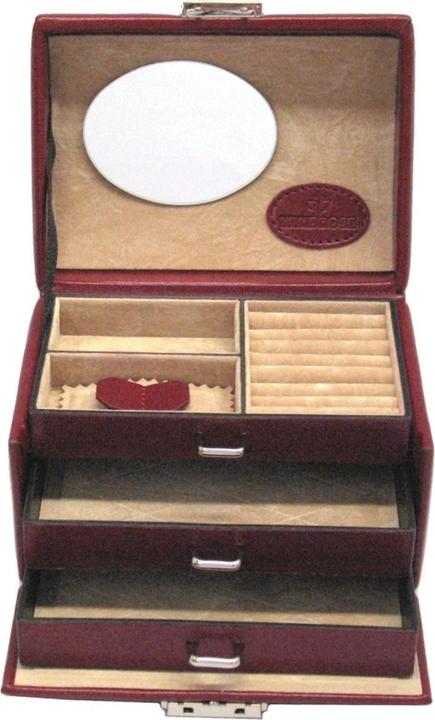 Actual product image Windrose Merino Schmuckkasten 15 cm