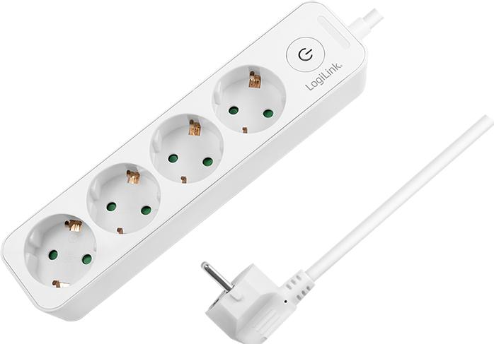 Image du produit LogiLink 4x CEE 7/3 max. (4x, CEE 7/3, 1.50 m)