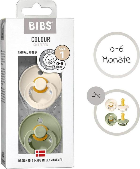 Produktbild Bibs Colour Pacifier (2 x, bis 6 Monate)