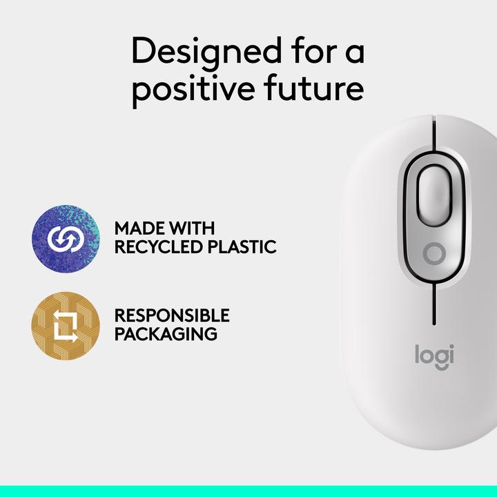 Image du produit Logitech POP Mouse avec emoji personnalisable (Sans fil)