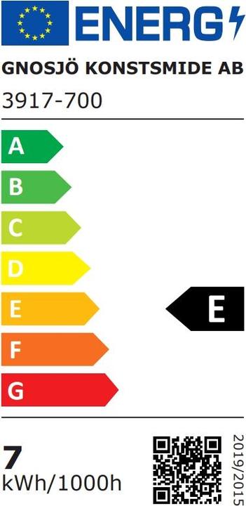Energie-Label Konstsmide LED-Lichtervorhang Qualle, 900 LED, 1.45 m, Outdoor (1.45 m)