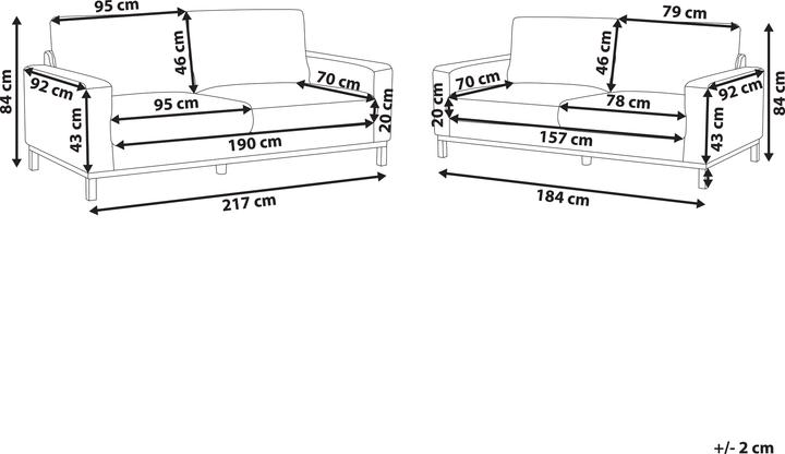 Produktbild Beliani Siggard