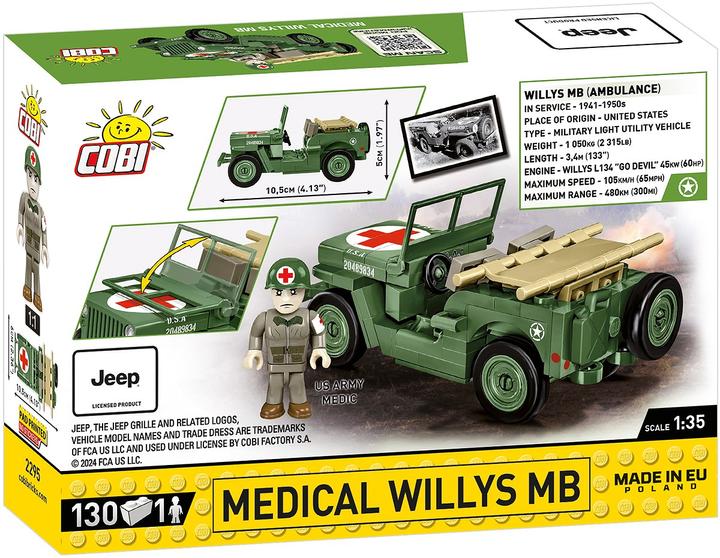 Produktbild Cobi 2295 Medical Willys MB