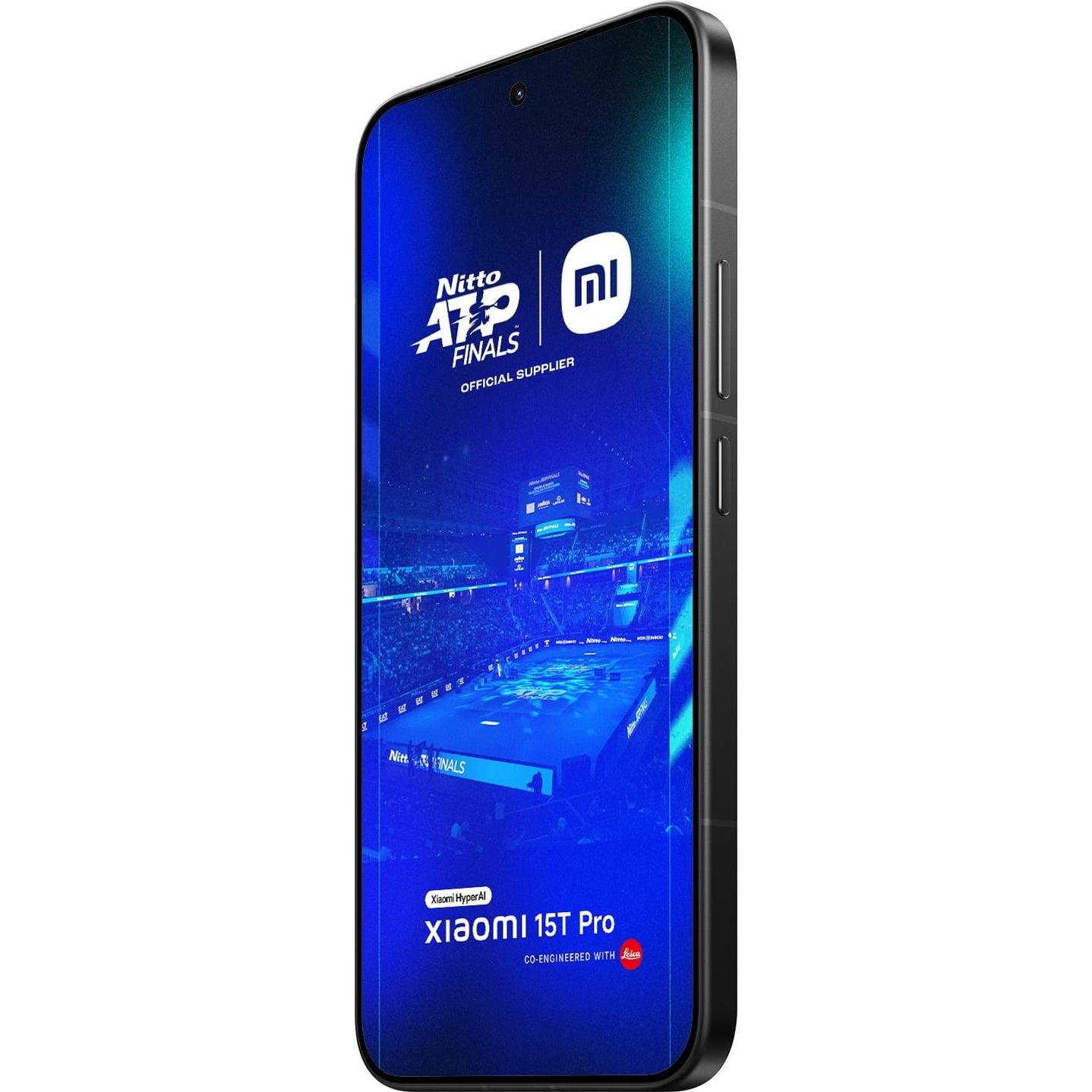 Xiaomi 15T PRO 5G DS 12+512 ITA BLACK + WATCH S4 (512 GB, Black, 6.83"), Smartphone, Schwarz