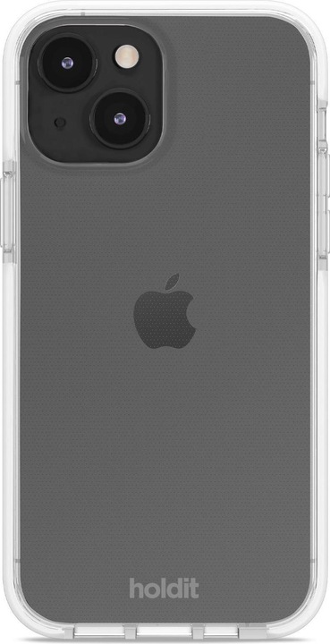 Image du produit Holdit Coque arrière Seethru iPhone 14 Blanc (Apple iPhone 14)