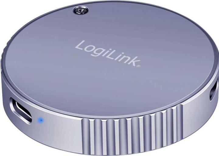 Actual product image LogiLink Magnetisches USB 3.2 Gen2 SSD-Gehäuse, 100 W PD, MagSafe-kompatibel, Spacegrau (M.2 2230, M.2 2242)