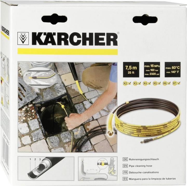 Immagine prodotto Kärcher Set pulizia tubi PC 7.5, 7.5m