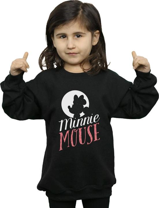 Produktbild Disney Minnie Mouse Moon Silhouette Sweatshirt Mädchen (128)
