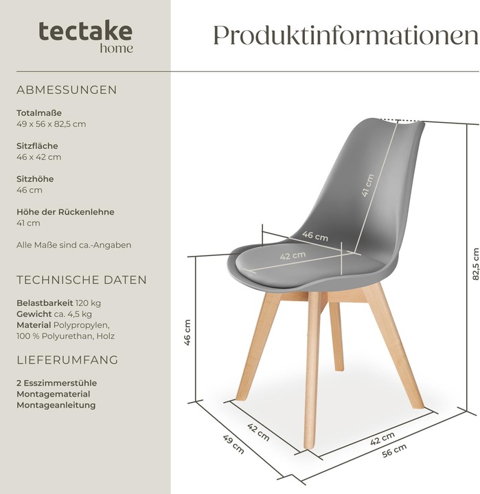 Actual product image tectake 2 Friederike