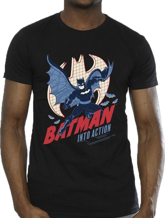 Immagine prodotto Batman Into Action Maglietta Uomo (5XL)